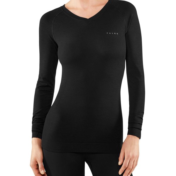 falke wool tech light underwear long sleeve dames