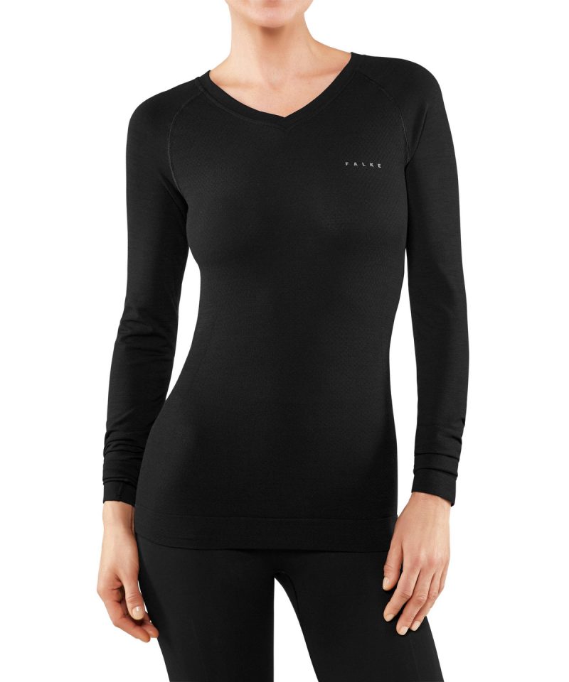 falke wool tech light underwear long sleeve dames