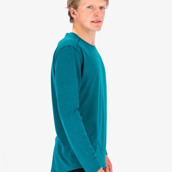 fusion c3 ls shirt heren front turquoise