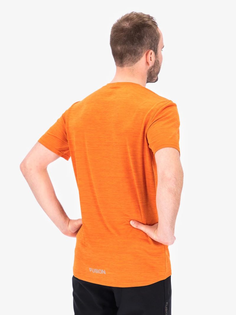 fusion mens c3 t shirt heren back orange