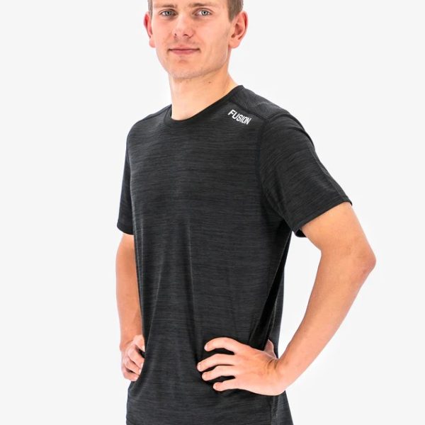 fusion mens c3 t shirt heren front black