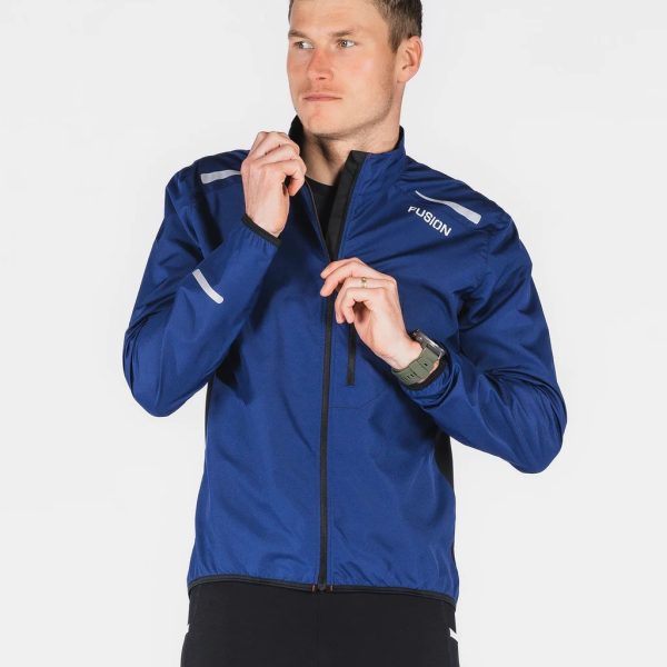 fusion s1 jacket dark blue front heren