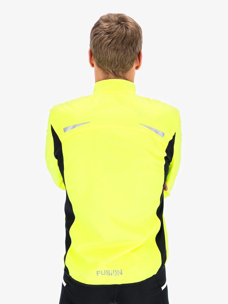 fusion s1 jacket yellow back heren