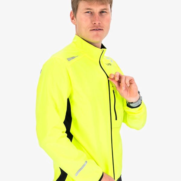 fusion s1 jacket yellow front heren