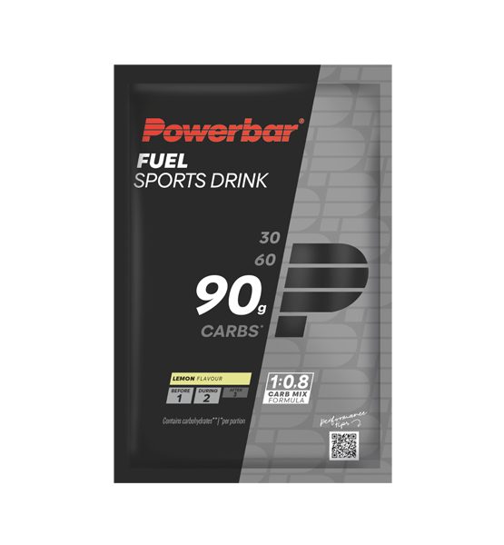 powerbar black line fuel sports drink 90 lemon