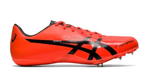 asics hypersprint 7 sunrise red black uni1
