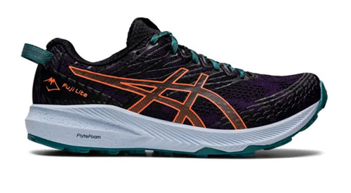 asics fuji lite 3 night shade nova orange 500 w1