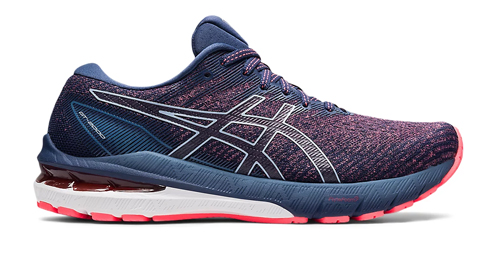 asics gt2000 10 blazing coral thunder blue 700 w1