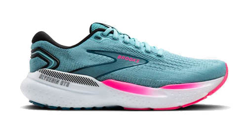 brooks glycerin 21 gts 120409 1b 497 maroccan blue aqua pink w1