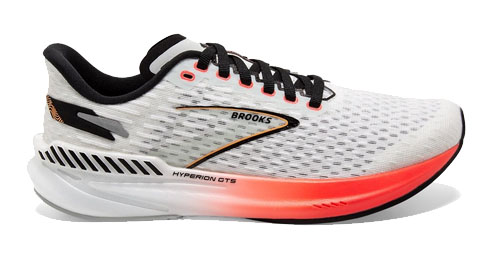 brooks hyperion gts 120397 1b 497 grey orange w1