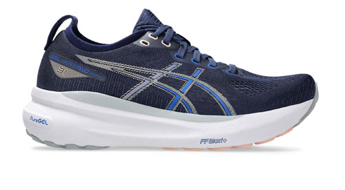 asics gel kayano 31 1012b670 403 indigo blue pure silver w1 step one borne