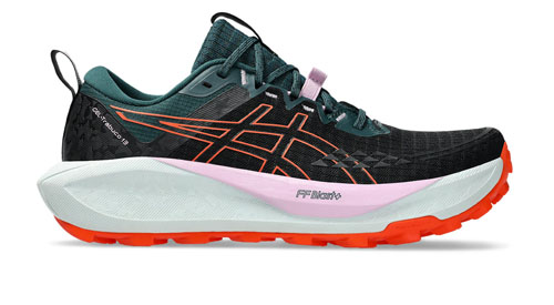 asics gel trabuco 13 1012b768 001 black nova orange w1