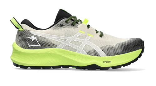 asics trabuco 13 trail 1011b799 250 oatmeal green white m step one borne