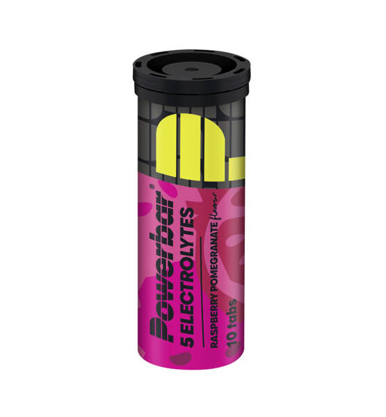 powerbar 5 electrolyte tablet raspberry step one borne