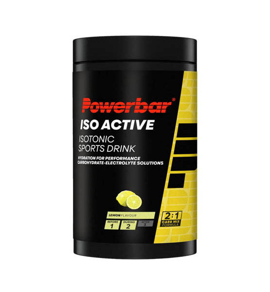 powerbar iso active lemon 600g step one borne