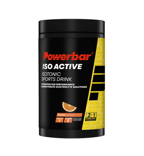 powerbar iso active orange 600g step one borne