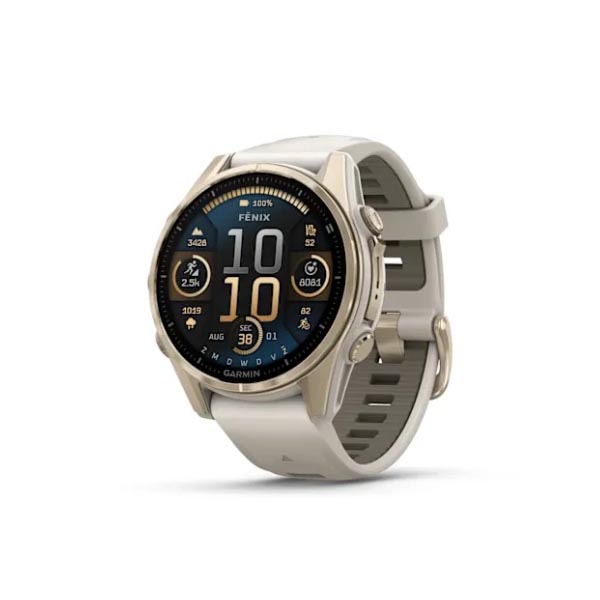 garmin fenix 8 43mm amoled sapphire white step one borne.