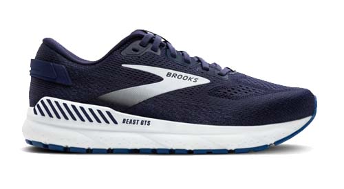 brooks beast gts 24 110425 1d 452 navy blue m1