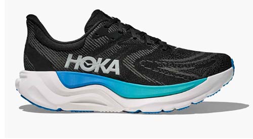 hoka arahi 8 1168690 bksk black skyward blue m1 step one borne