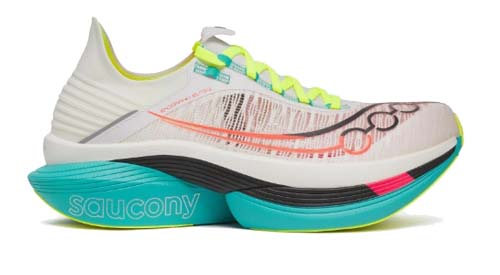 saucony elite 2 s30994 97 white blue red yellow m
