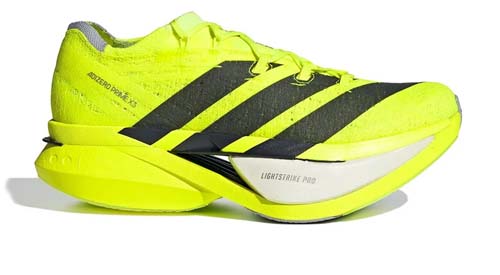 adidas adizero prime x3 strung j12981 lucid lemon core black step one borne